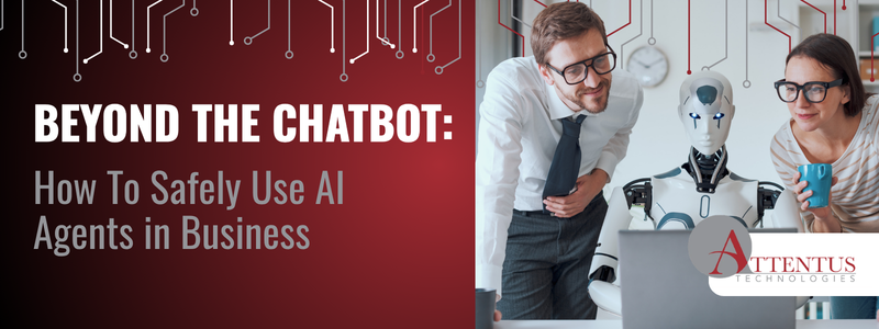 Beyond the Chatbot: How To Safely Use AI Agents in Business

Key Takeaways:

What are AI agents for small businesses?
How can SMBs use AI agents safely?
What should not be automated with AI?