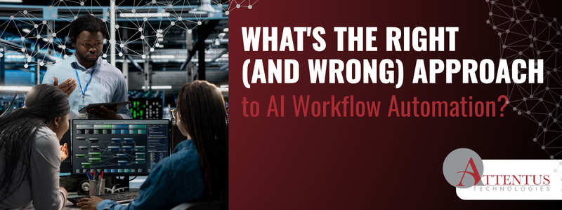 What's the Right (And Wrong) Approach to AI Workflow Automation? Key Takeaways: What AI workflow automation tools should small businesses use? What business tasks can AI automate safely? How should AI workflows be reviewed?